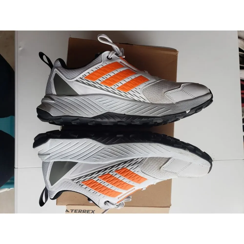 Adidas Terrex Tracefinder 2 Shoes Size 10 Womens Gray Trail Running Hiking JI428